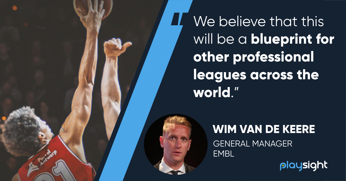 Sportradar and PlaySight team up with the EMBL 5 Embl X Playsight X Sportradar X Ligr Fb Https://Playsight.com