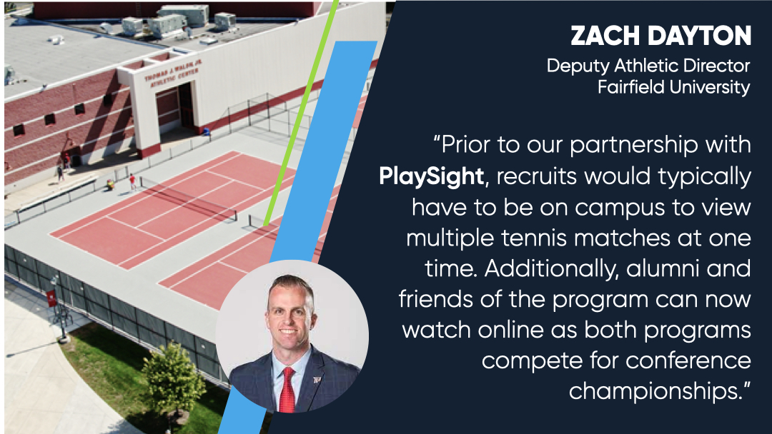 Fairfield University to add PlaySight technology to its campus 4 Fairfield.003 Https://Playsight.com