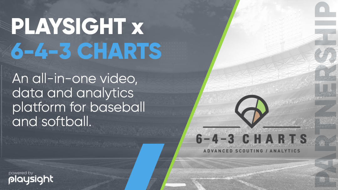 Teaming Up with 6-4-3 Charts in Collegiate Softball and Baseball 4 Fb Graphics.002 Https://Playsight.com