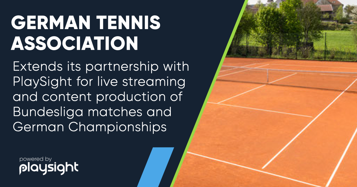 The German Tennis Federation (DTB) and PlaySight sign multi-year agreement for live streaming and content production 4 Templates Fb.002 Https://Playsight.com