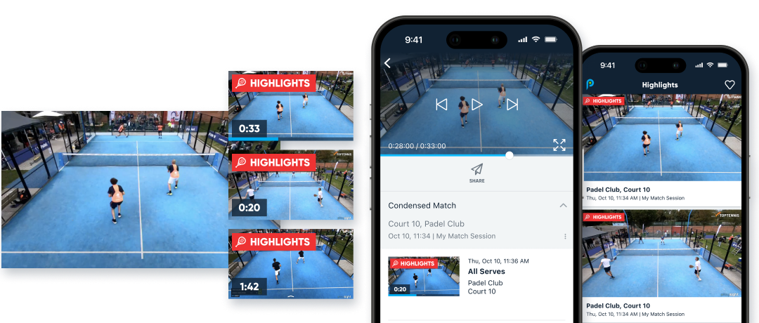 AI Highlights Padel Athlete Development Tools And Sports Video Analysis Platform