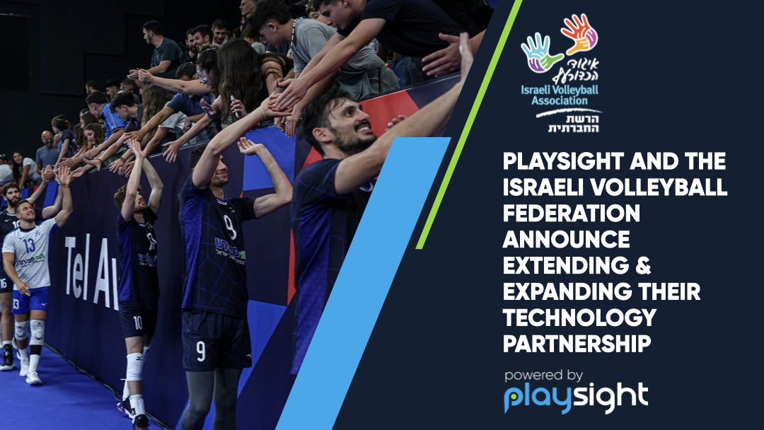 PlaySight and the Israeli Volleyball Federation announce extending & expanding their technology partnership 4 Iva Fb.001 Https://Playsight.com