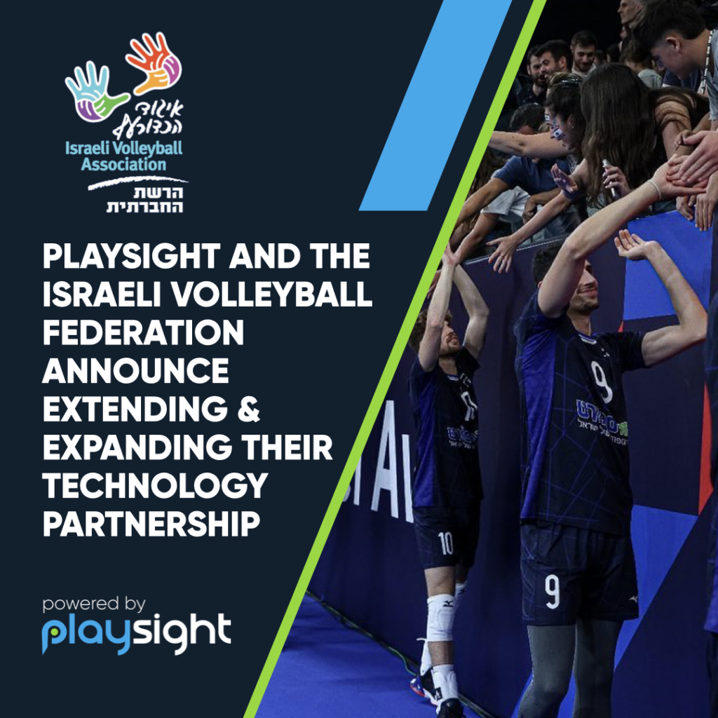 PlaySight and the Israeli Volleyball Federation announce extending & expanding their technology partnership 2 IVA IG.001 https://playsight.com