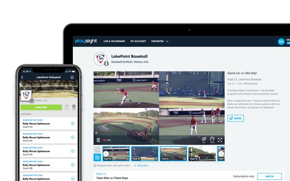 pssn img Live And On-Demand Platform